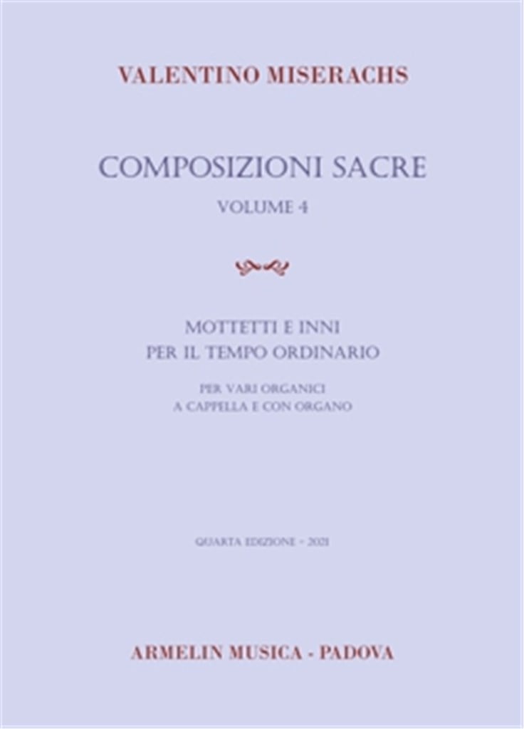 Composizioni sacre, volume 4